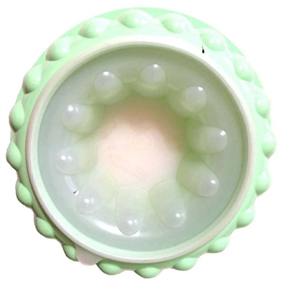 Vintage Tupperware Green 3-piece Jello/Ice Mold Made in USA